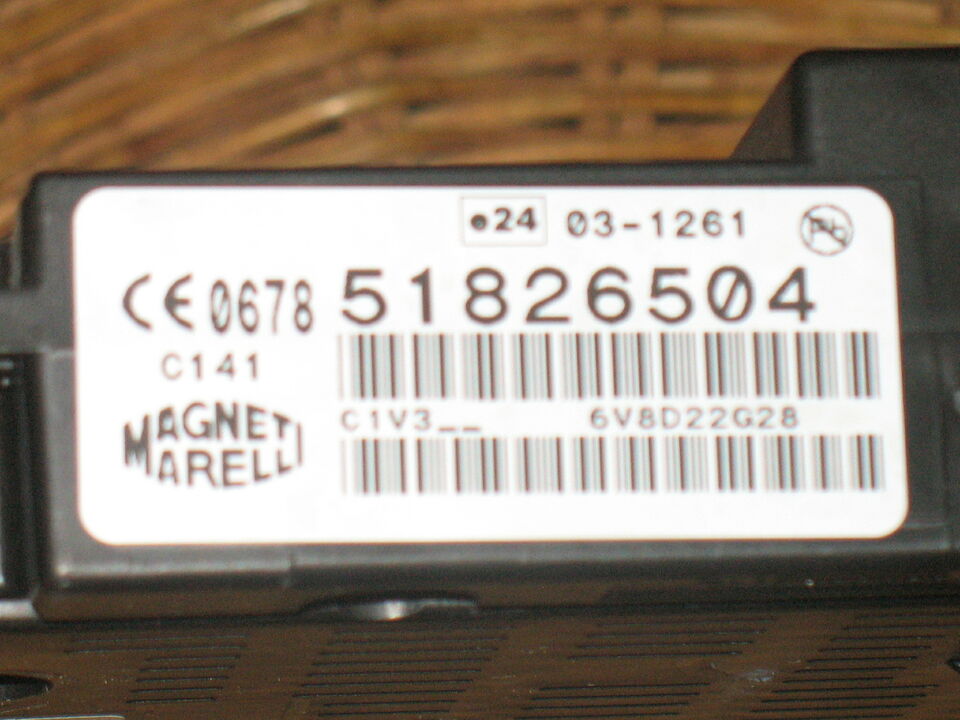 BLUE ME FIAT BRAVO 1.4 B 6M 88KW Blue&Me MARELLI 51826504