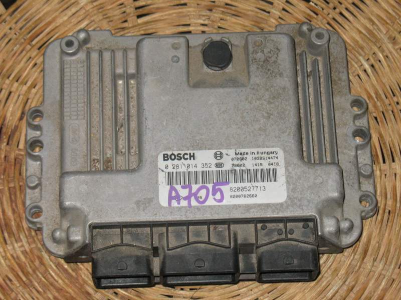 ECU RENAULT LAGUNA BOSCH 0281014352 8200527713 8200762660 EDC 16C3-10.23