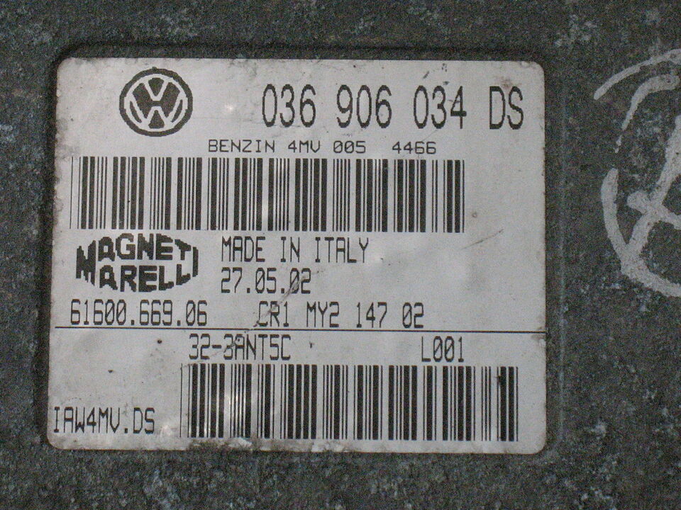 SEAT LEON TOLEDO 1.6 036906034DS IAW4MV.DS 616006690