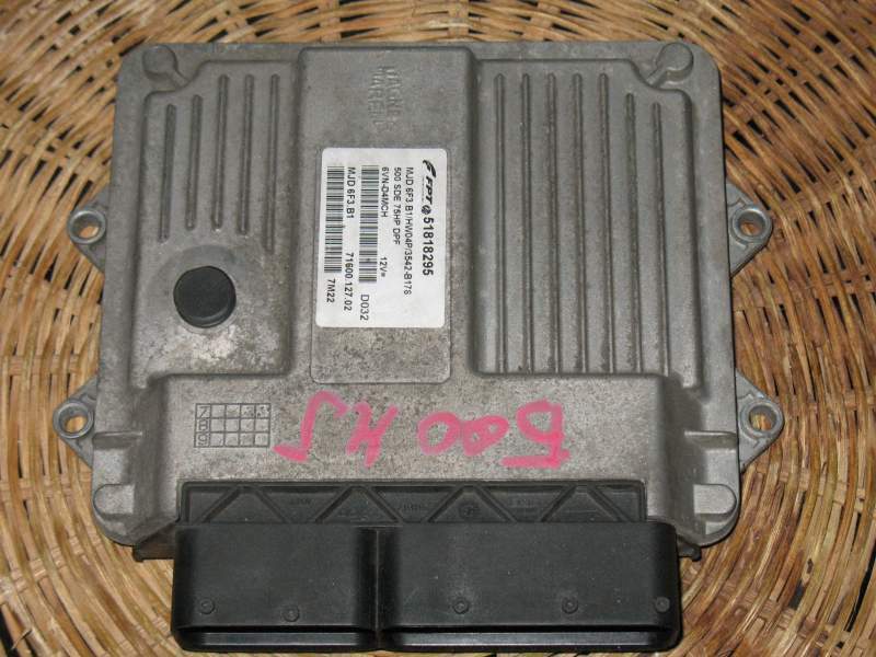ECU FIAT 500 1.3 MJD6F3B1 FPT 51818295 7160012702 HW04P