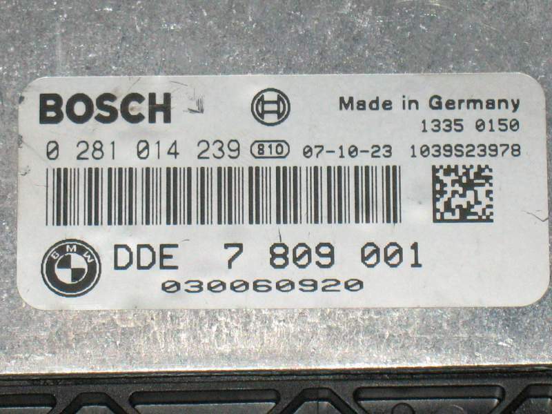 KIT BMW X3 BOSCH, 0281014239, MODULE 6135 9147195 5WK49513MBR
