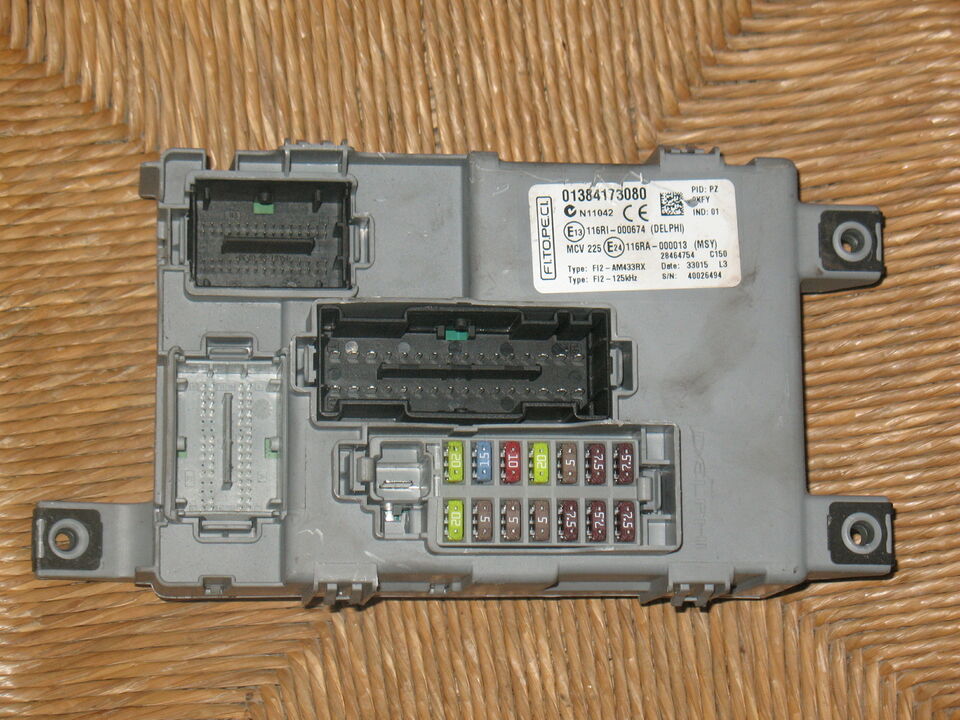 Body computer citroen nemo bipper fiorino 01384173080 1384173080