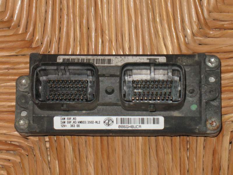 ECU Vergine FIAT PUNTO 1.2 IAW 59F.M3 HW303 1812-omz 3804-ML4 C146 59F