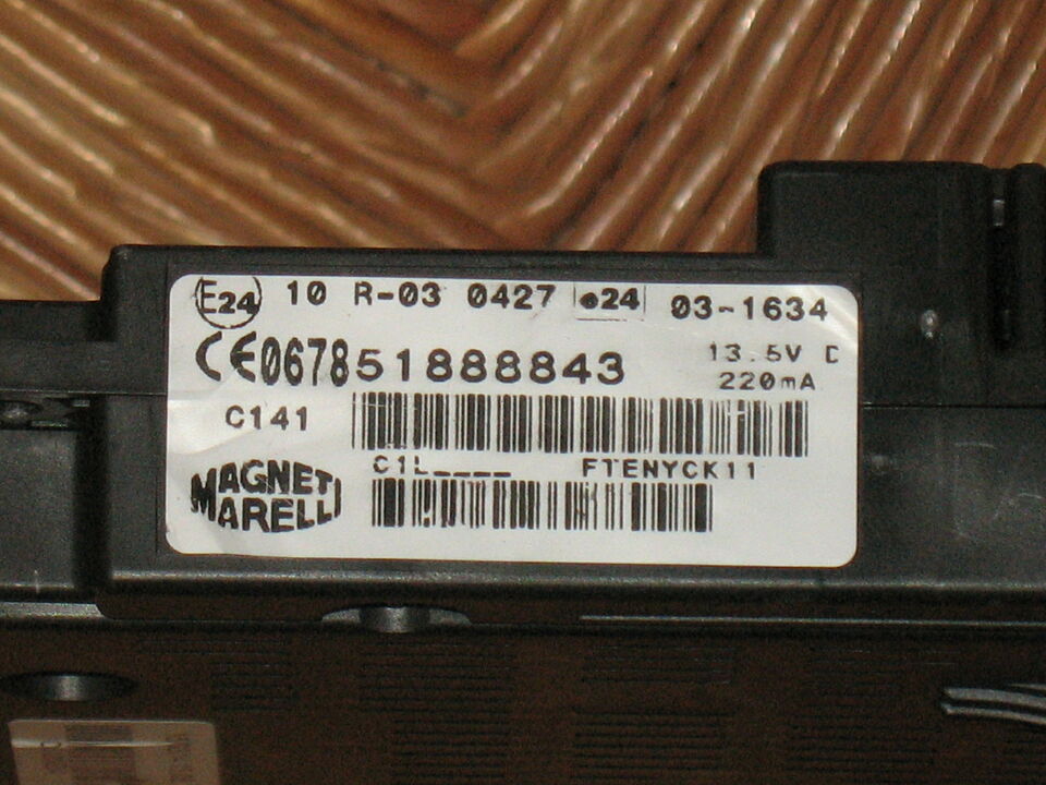 Centralina Blue&Me Fiat Grande Punto 51888843 067851888843 R 03