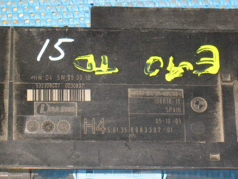 ECU BODY BMW 330 D E91 170kW 232CV 306D3 532308G07 6983307-01