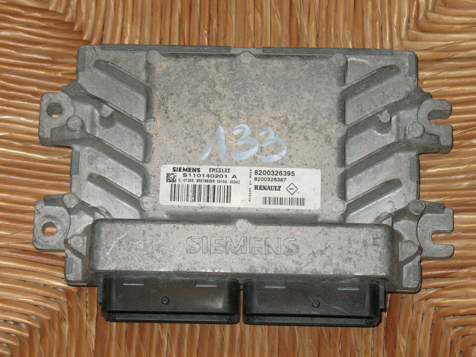 ECU SIEMENS CLIO KANGOO 1.2 S110140201 A 2003 D7FG7 8200326395