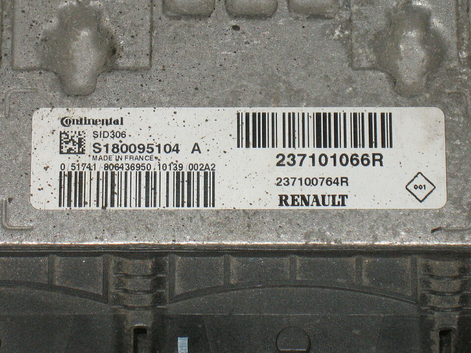 ECU SID306 S180095104A Dacia Duster 237101066R 237101764R