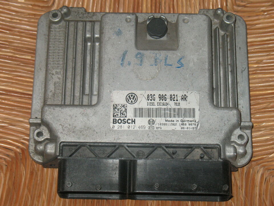 ECU VW CADDY 1.9 TDI BOSCH 0281012469 03G906021 AR EDC16U34