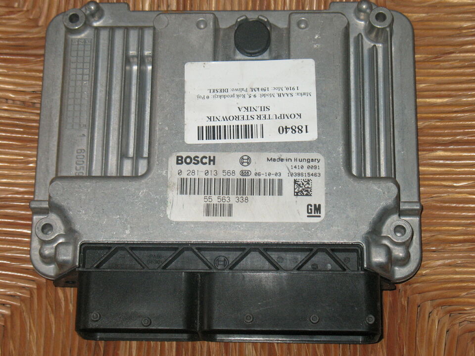 ECU OPEL SAAB 9-5 1.9 TID 05-09 55563338 BOSCH 0281013568