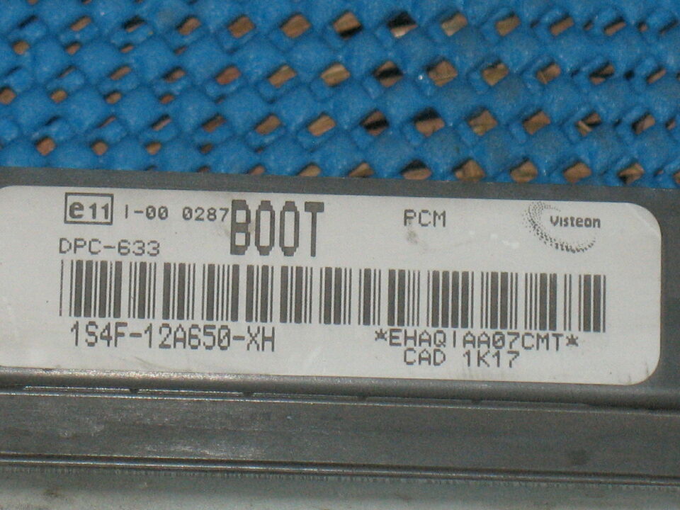 ECU FORD FOCUS 1.8 TDDI 1S4F12A650XH 1S4F-12A650-XH DPC-633 BOOT