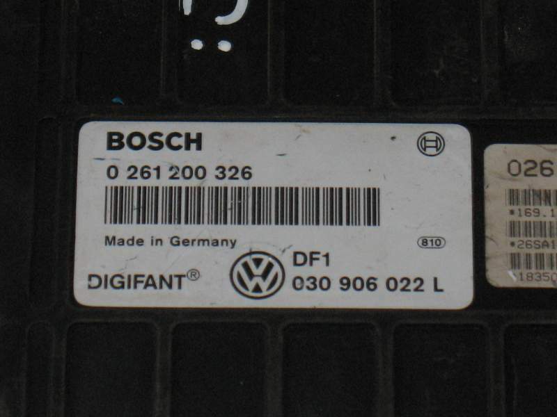 Ecu centralina vw volkswagen polo 1.3 0261200326 030906022j