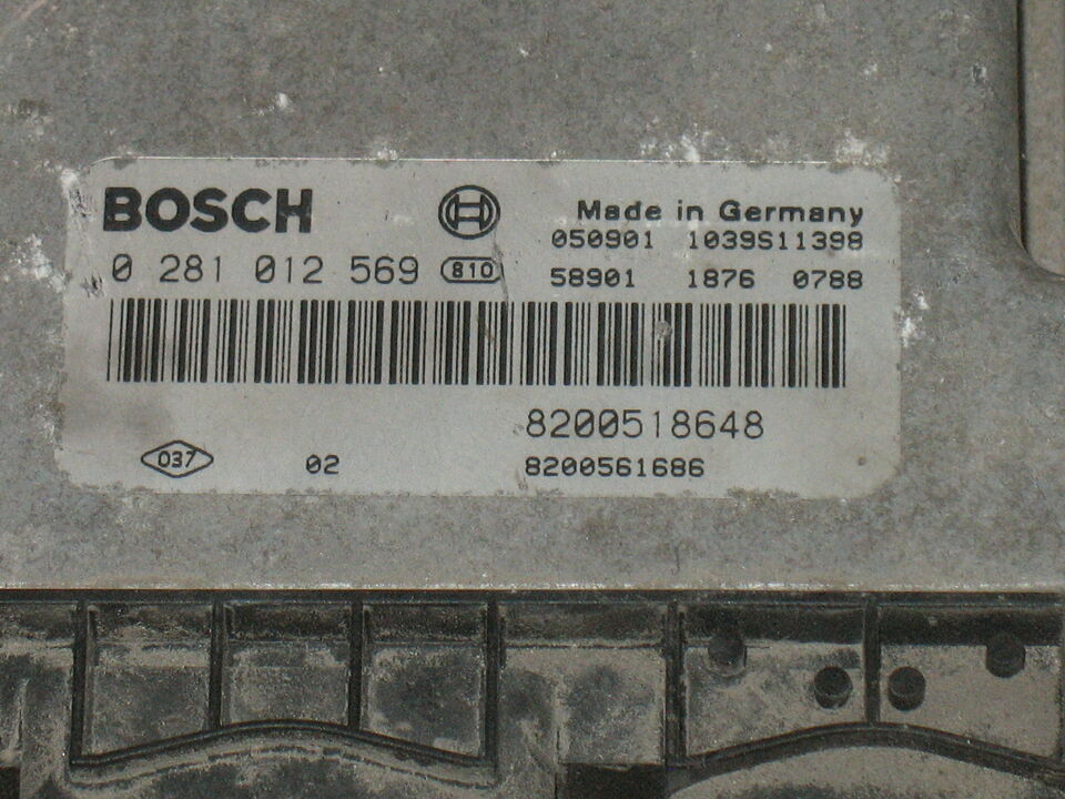 SUZUKI GRAND VITARA 0281012569 8200518648 8200561686 EDC16C3