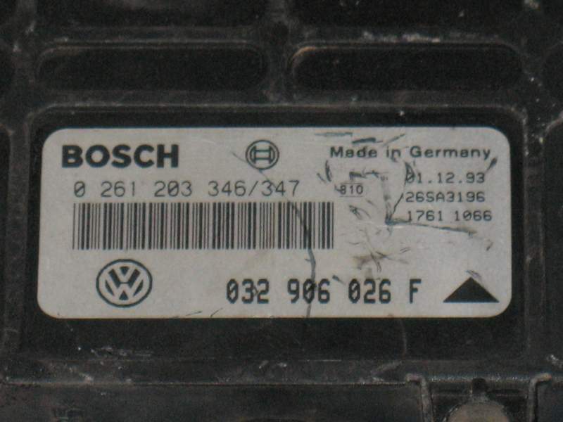 ECU SEAT IBIZA TORLEDO 1.6 0261203346/347 032906026f