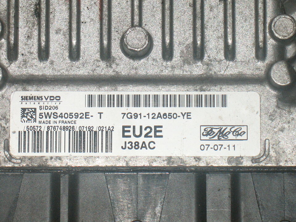 FOCUS S-MAX C-MAX GALAXY SID206 5WS40592E-T 7G91 12A650-YE EU2E