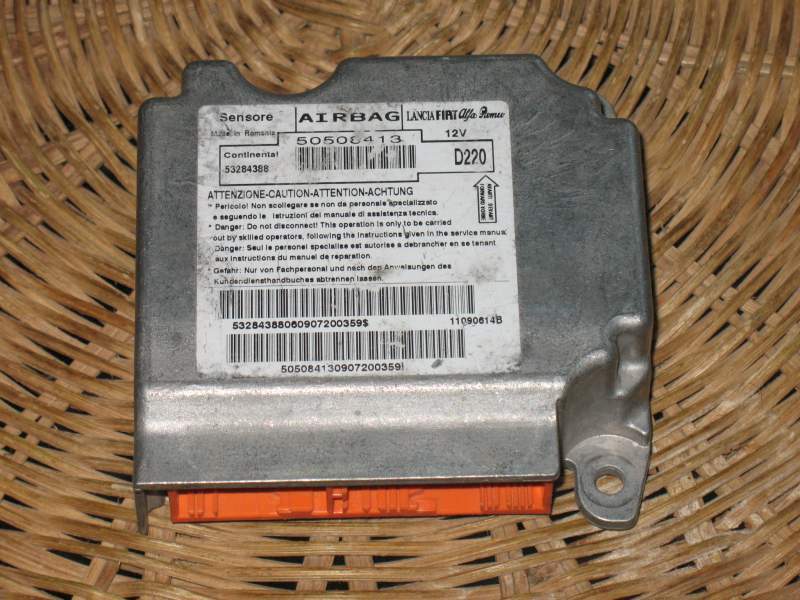 Ecu alfa mito centralina airbag 50508413 continental 53284388