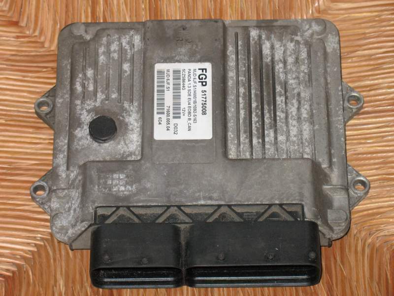 Ecu fiat panda 1.3 51775008 mjd 6jf.s1 hw01b