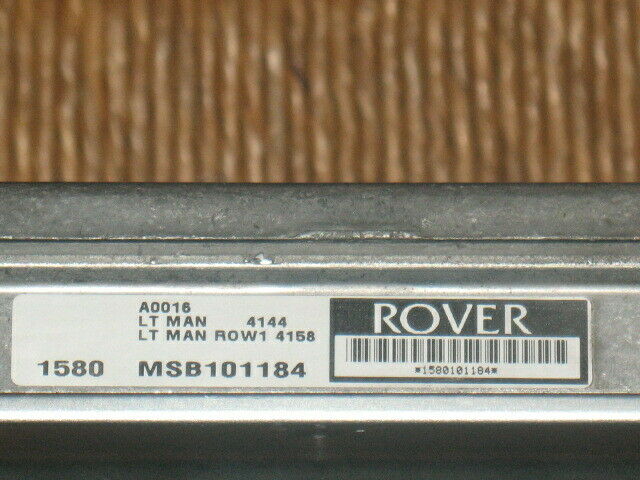 Ecu land rover discovery 2.5 td5 msb101184 lt man row1 4158