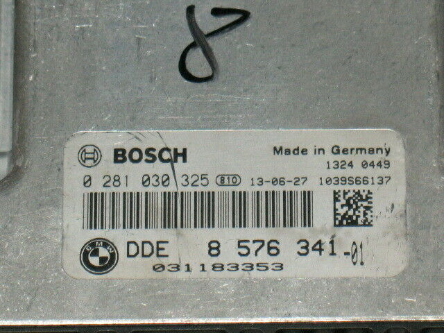 Ecu centralina motore bmw serie 1 0281030325 DDE8576341 EDC 17C50-3.51