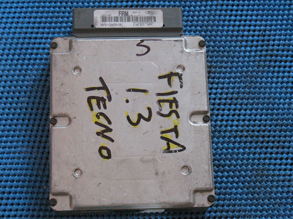 ECU FORD FIESTA 1.2 16V, 96FB-12A650-DB, 96FB12A650DB, FIRM LEE-107