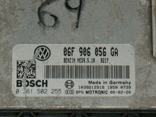 VW VOLKSWAGEN EOS LEON 2.0 FSI 0261S02255 06F906056GA MED9.5.10