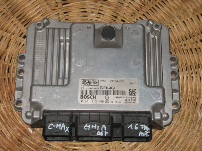 Ford Focus 1.6 TDCI ECU 0281012489 6M51-12A650-CG 6BWG 2 EDC 16C34-4.33