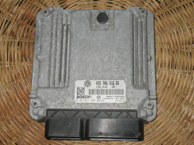 ECU VW TOURAN 2.0 TDI 03G906016BQ EDC16U1 0281011906 EDC 16U1-5.41
