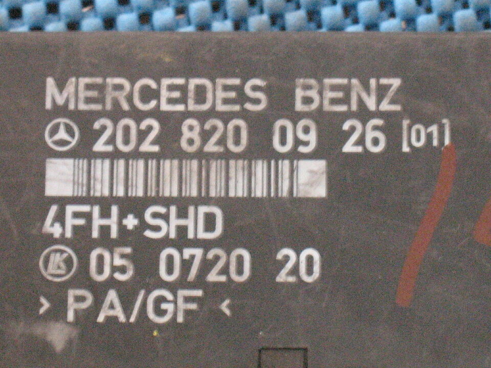 ECU CENTRALINA MERCEDES E320 2028200926 05072020