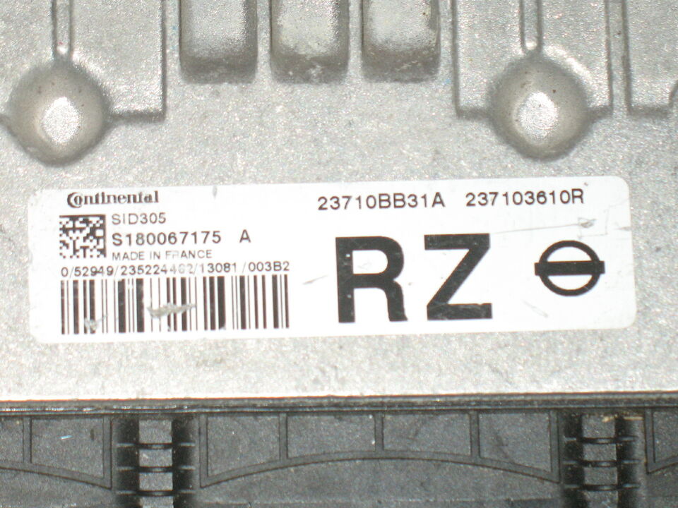 NISSAN QASHQAI 1.5 Dci S180067175 A SID305 23710BB31A 237103610R