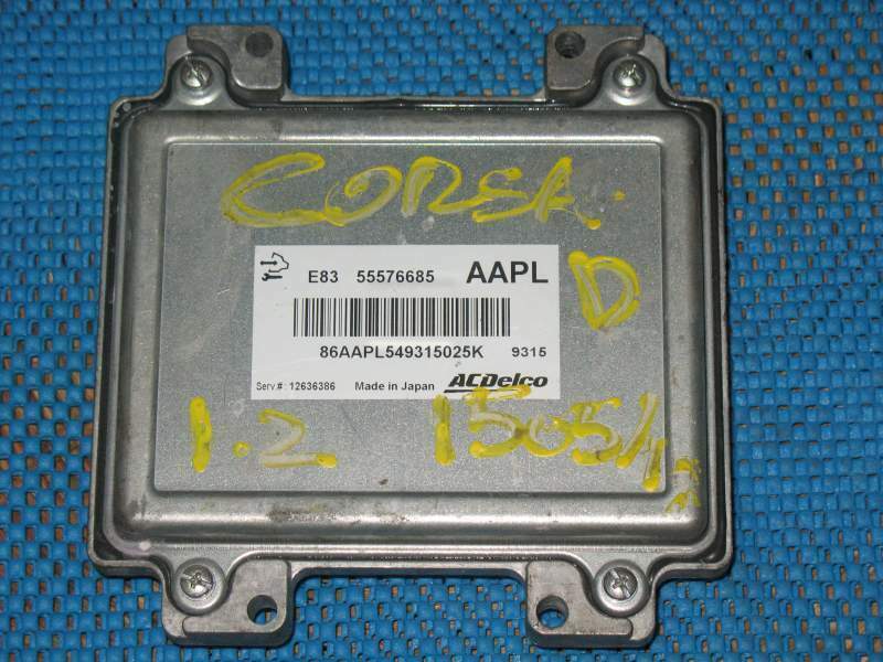Ecu centralina E83 opel corsa d a12xer acdelco 55576685 AAPL