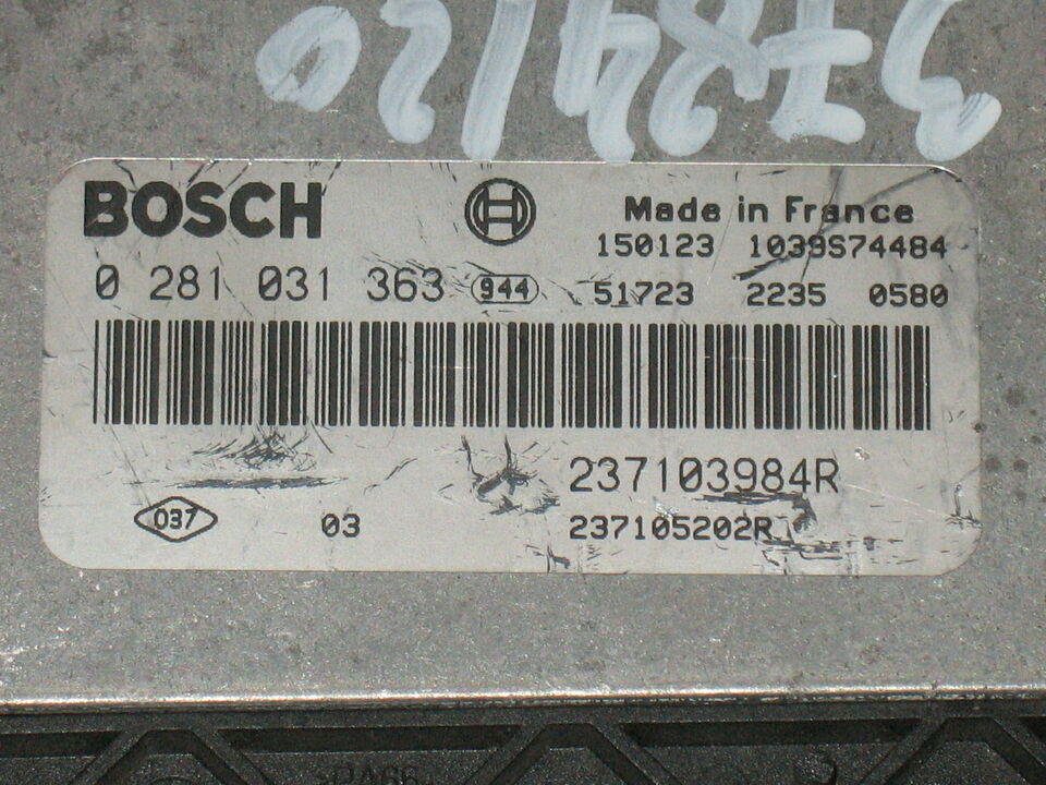 ECU Trafic Vivaro III B 1.6 DCI 0281031363 237103984R 237105202R EDC 17C42-3.52