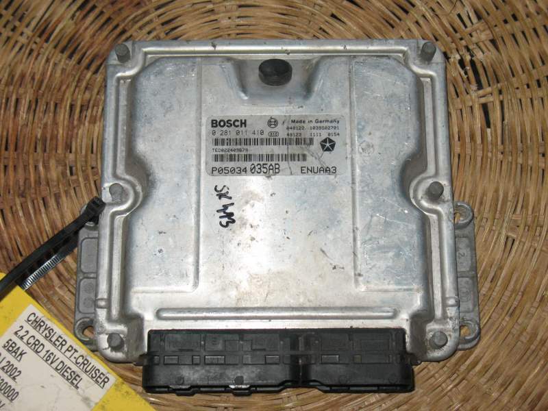 Ecu chrysler cruiser 2.2 crd 0281011410 p05034035ab EDC15C5