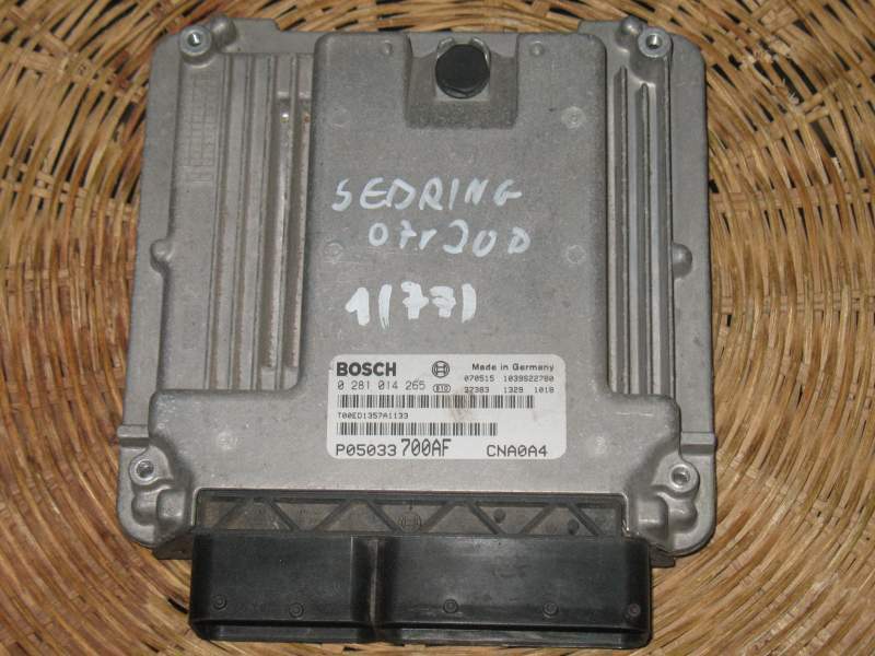 ECU CHRYSLER DODGE 2.0 CRD BOSCH 0281014265 P05033700AF