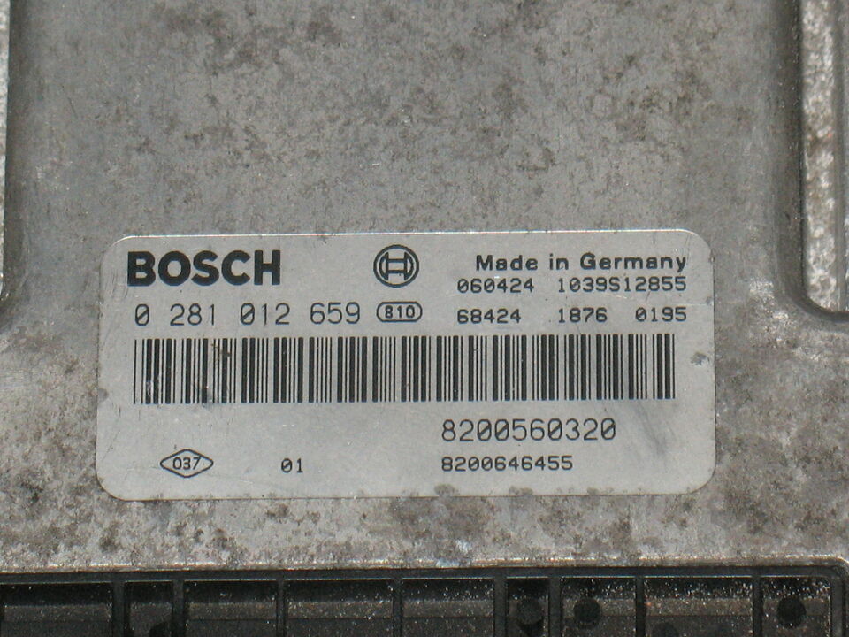 ECU RENAULT ESPACE 2.0 0281012659 8200560320 8200646455 EDC 16CP33-6.2