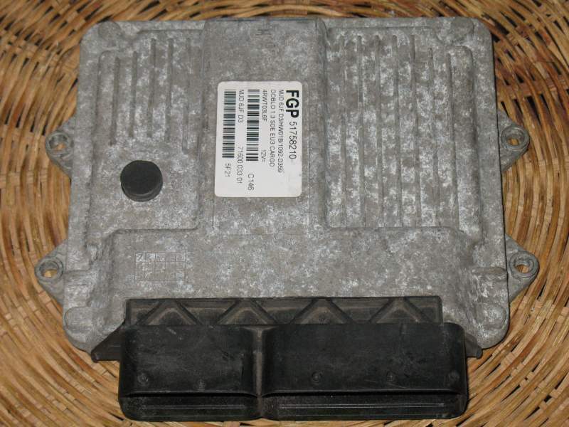 ECU FIAT DOBLO 1.3 JTD MJD 6JF.D3 MJD6JFD3 FGP 51758210