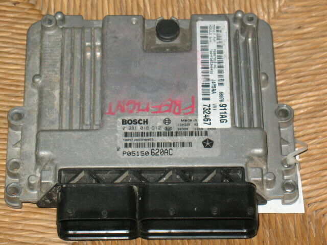ECU FIAT FREEMONT CHRYSLER 2.0 JTDM 0281018312 P05150620AC EDC17C49