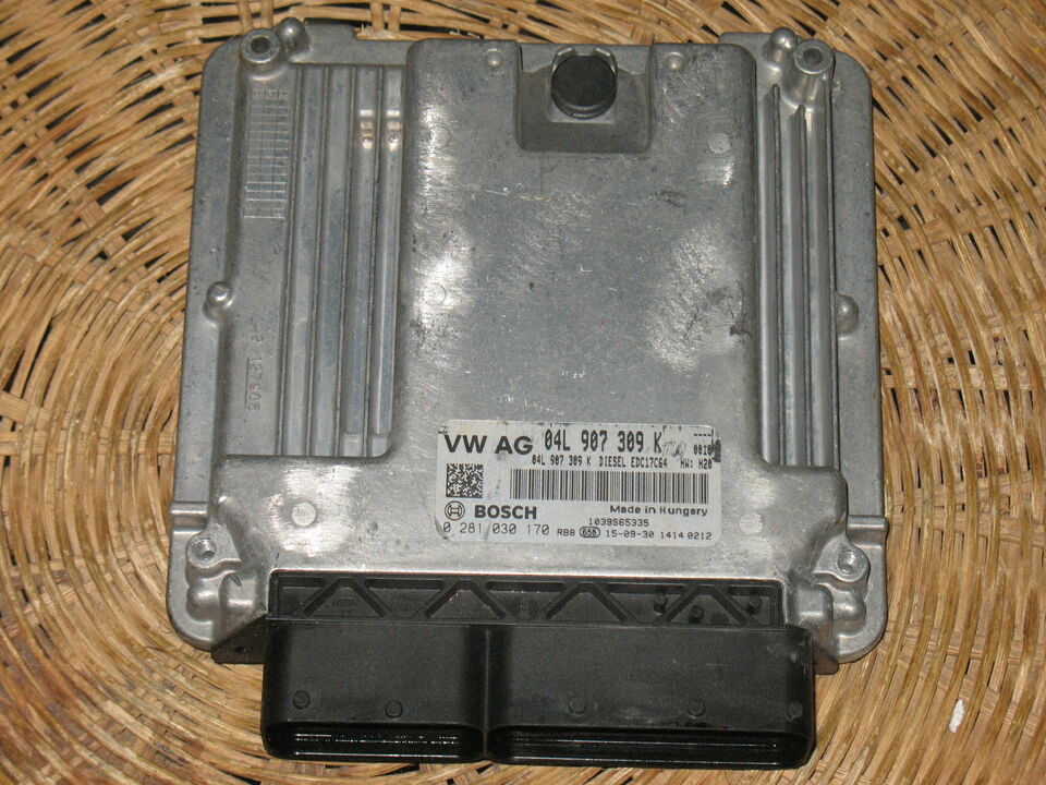 ECU VOLKSWAGEN CADDY 2.0 0281030170 04L907309K EDC17C64