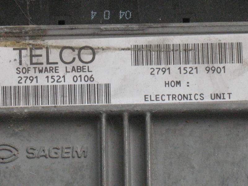 ECU TATA TELCO 21584275-9, 215842759, 279115210106