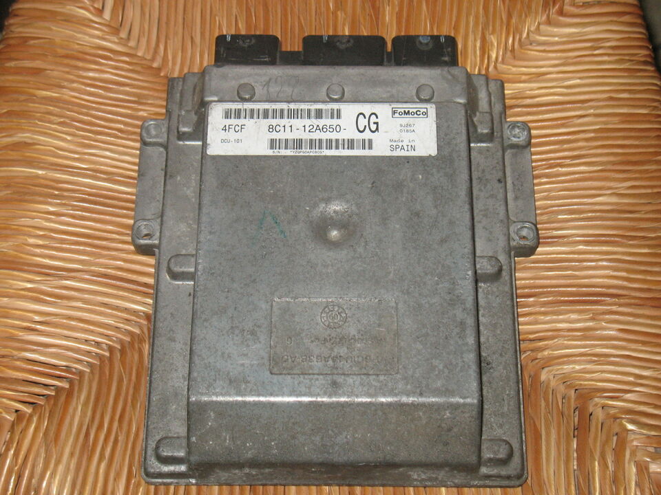 ECU FORD TRANSIT 2.2TDCI 8C11 12A650 CG FOMOCO 8C1112A650 4FCF DCU-101