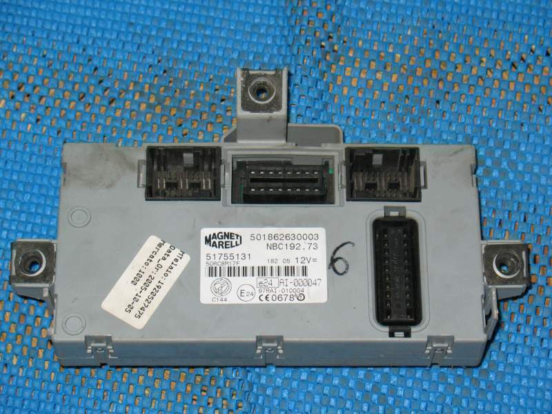 ECU Body Computer Fiat Stilo1.9 MJT 51755131 50186230003