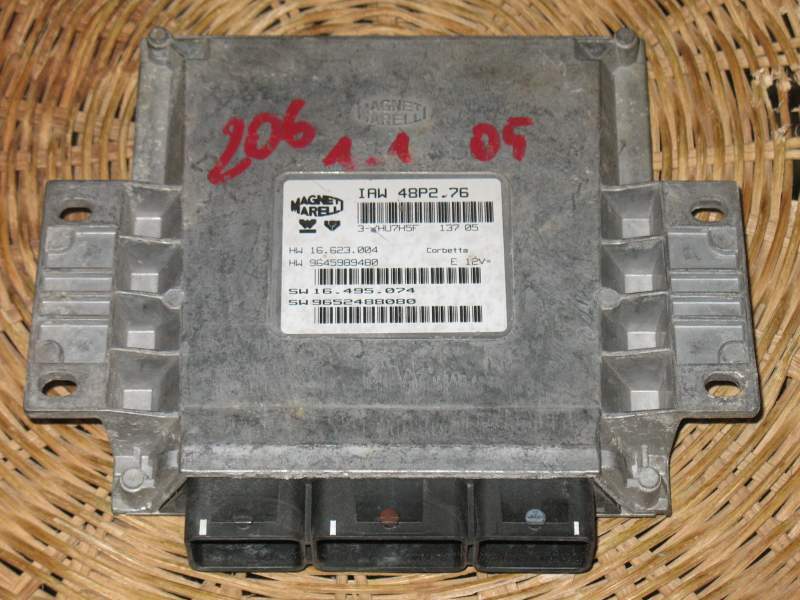 ECU Peugeot 106 206 Citroen C2 2003 IAW 48P2.76 9643707380