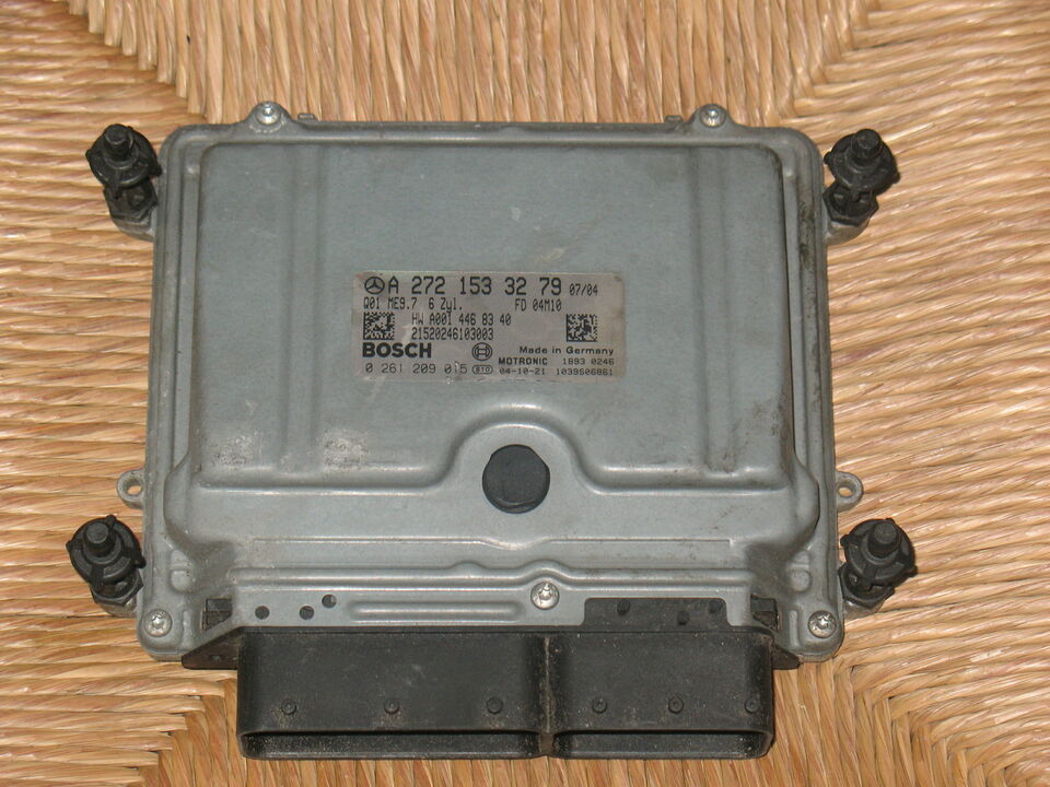 ECU MERCEDES SLK 350 ME9.7 0261209015 A2721532979 HWA0014468340