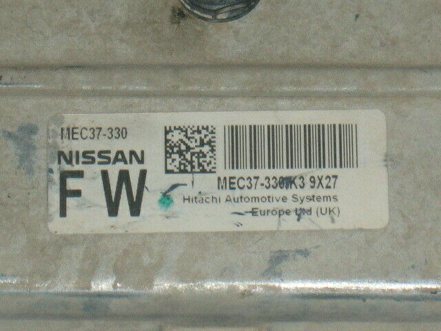 Ecu centralina nissan micra1.2 mec37-30 k3 fw