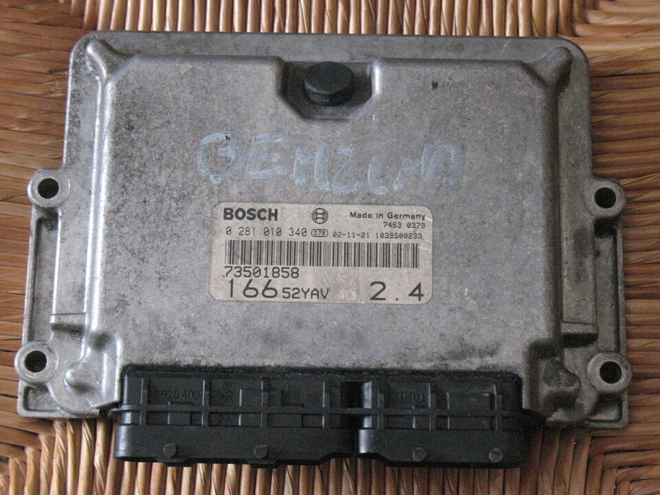 Ecu centralina motore fiat alfa romeo 0281010340 73501858