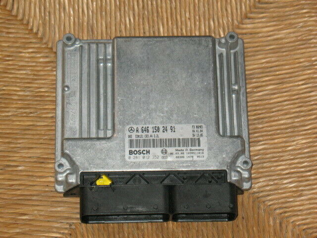 ECU MERCEDES E 2.2 0281012352 A6461502491 CR3.44 EDC16C2 9.44