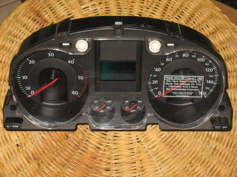 VW Passat B6 Quadro Tachimetro MPH Diesel RHD 3C0920960H 2005