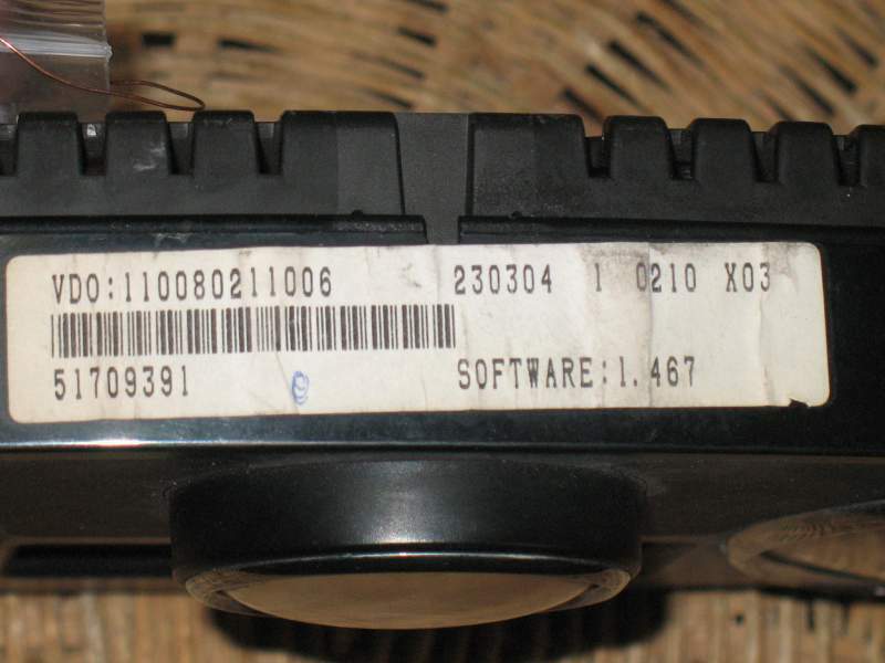 Quadro strumenti Contachilometri Lancia Ypsilon 51709391