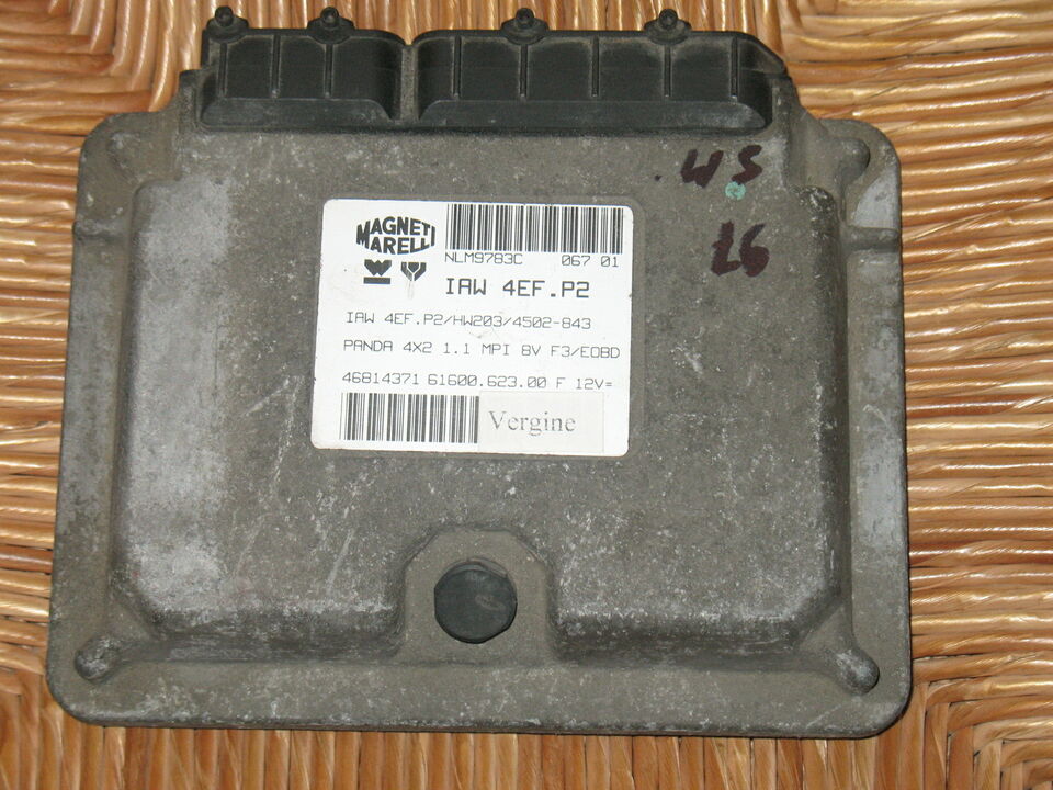 ECU Panda 4x2 1.1 MPI IAW 4EF.P2 HW223 Fiat: 73500446 46814371