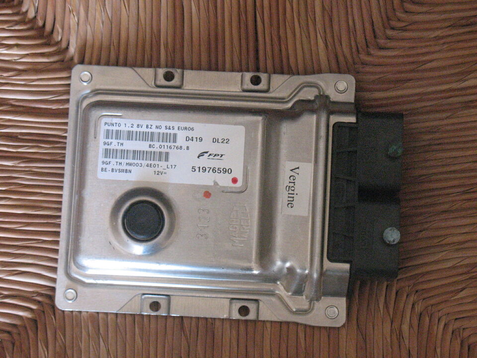 ECU FIAT PUNTO 1.2cc 8V EUR06 51976590 9GF.TH HW003