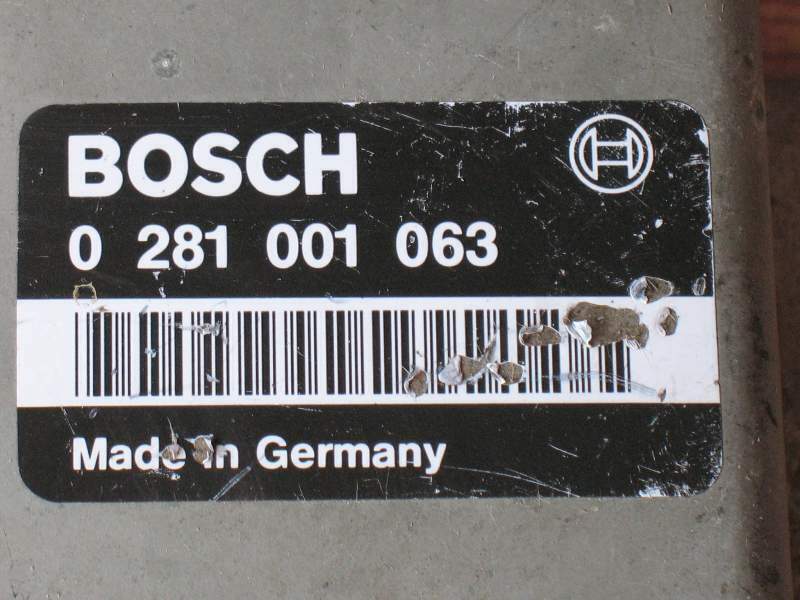 BMW E30 diesel centralina Bosch Nr.0281001063