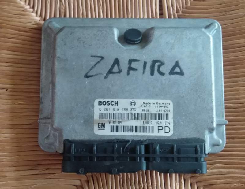 ECU 0281010268 GM 24417169 EDC15M1 7.8 OPEL ZAFIRA 2.0 DTI